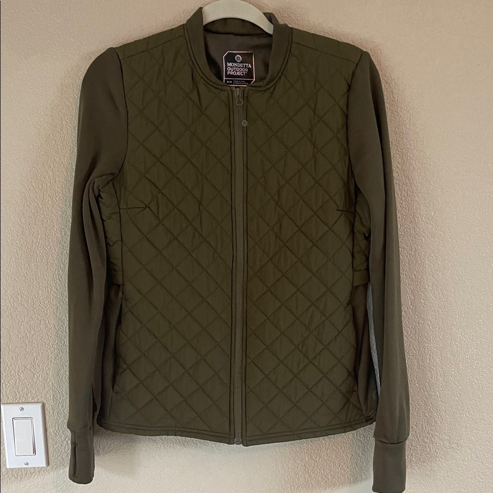 Mondetta Men's Quilted Olive Jacket